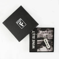 Wine Slut Stainless Steel Necklace