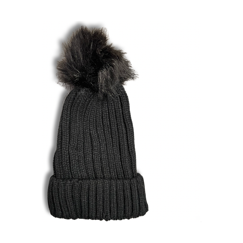 Knit Pom Pom Toque