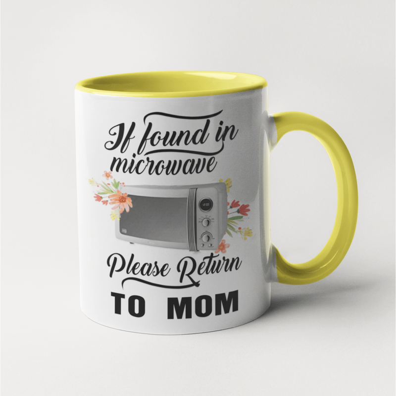 If Found in the Microwave Mug - S.O.S Save Our Soles
