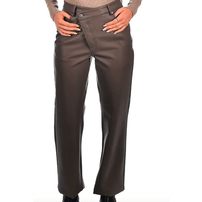 Lola's Room Criss Cross Pleather Pant