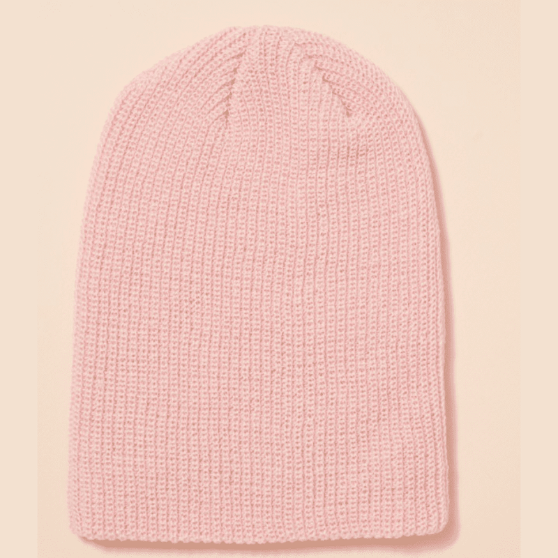 pink beanie