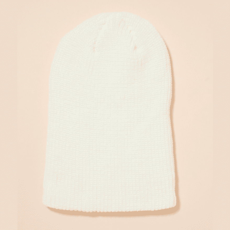 ivory knit toque 