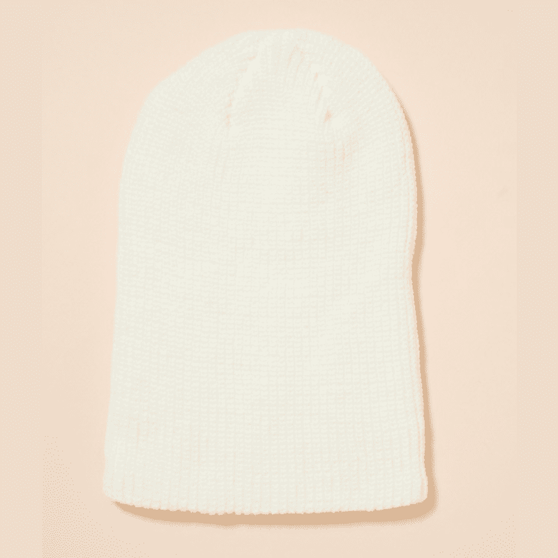 ivory knit toque 