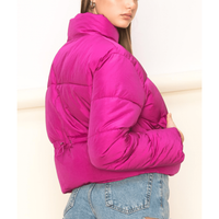 Quilted Cropped Puffer Jacket