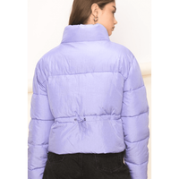 Quilted Cropped Puffer Jacket