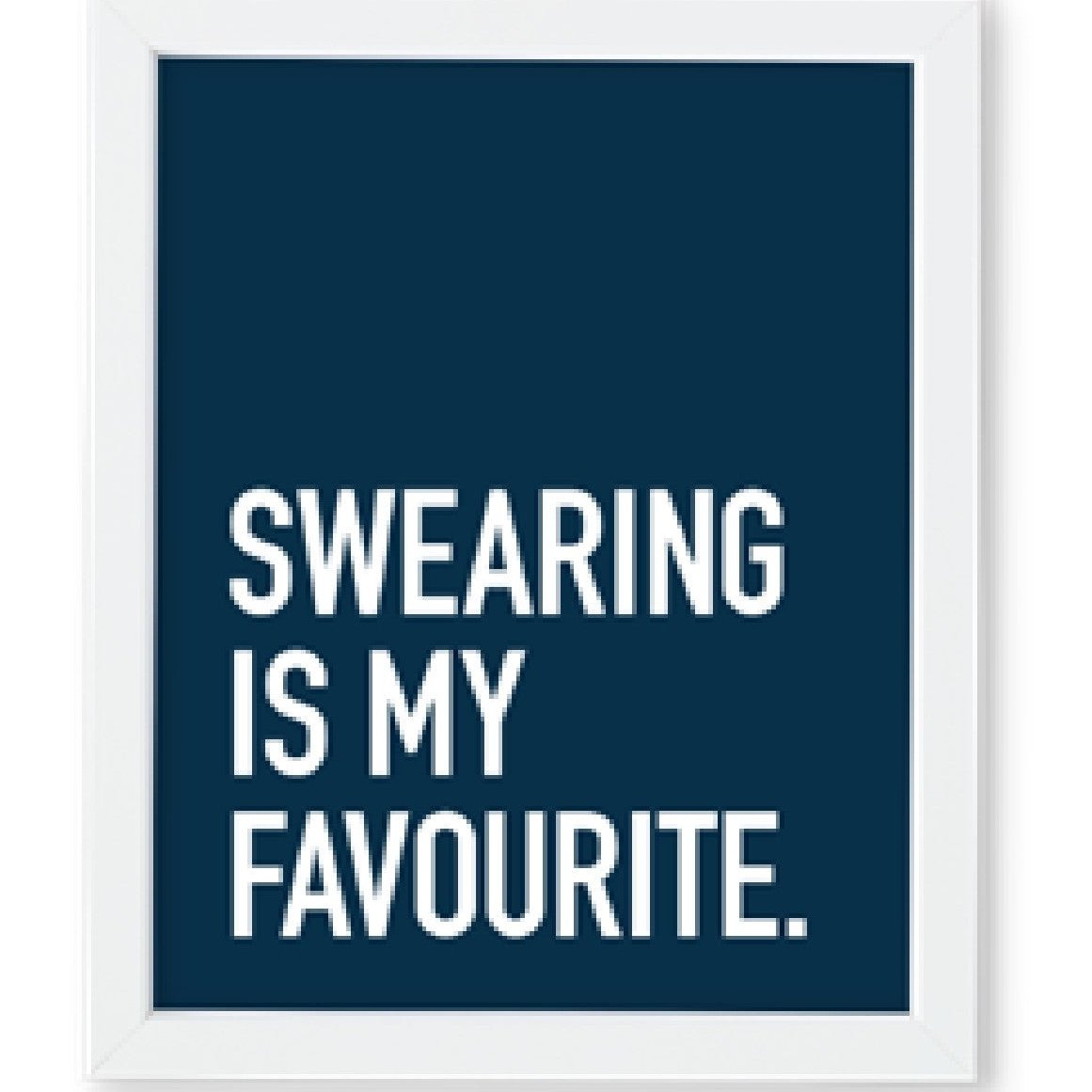 Swearing Print - S.O.S Save Our Soles