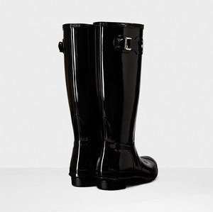 Hunter Boots Original Tall Gloss Black Wellington - S.O.S Save Our Soles