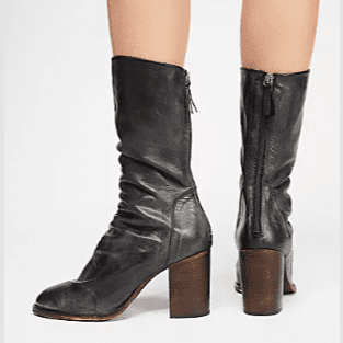 Free People Elle Block Heel Boot - S.O.S Save Our Soles