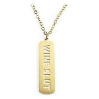 Wine Slut Stainless Steel Necklace