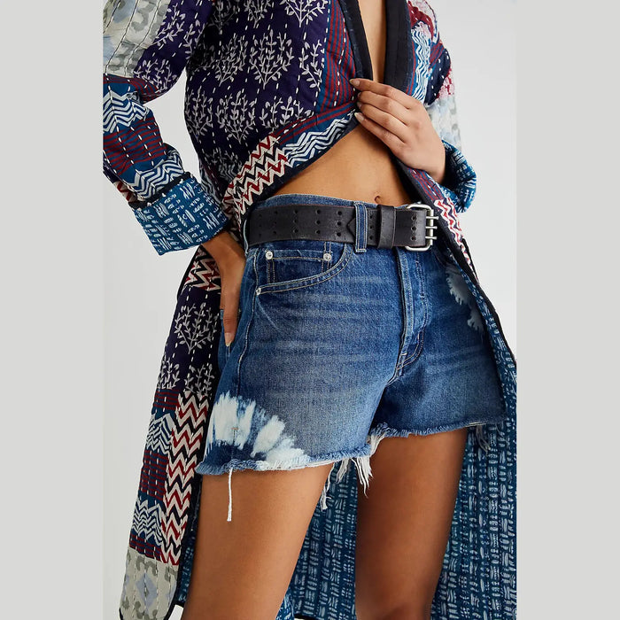 Free People Triple Threat Leather Belt