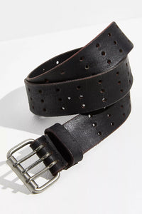 Free People Triple Threat Leather Belt