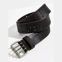 Free People Triple Threat Leather Belt