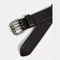 Free People Triple Threat Leather Belt