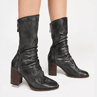 Free People Elle Block Heel Boot - S.O.S Save Our Soles