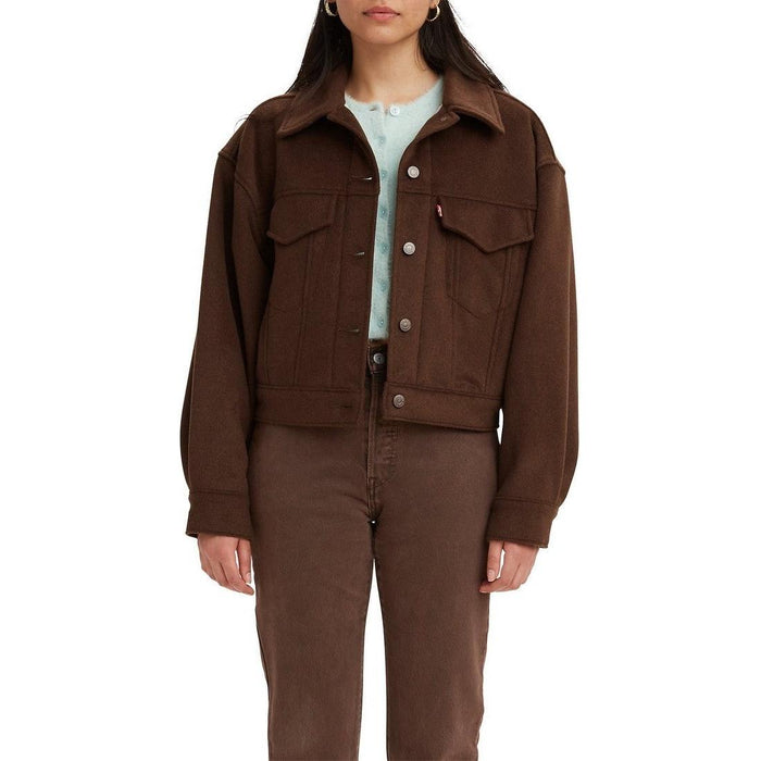 Levi's Wool Baby Bubble Trucker ~ Brown Rinse