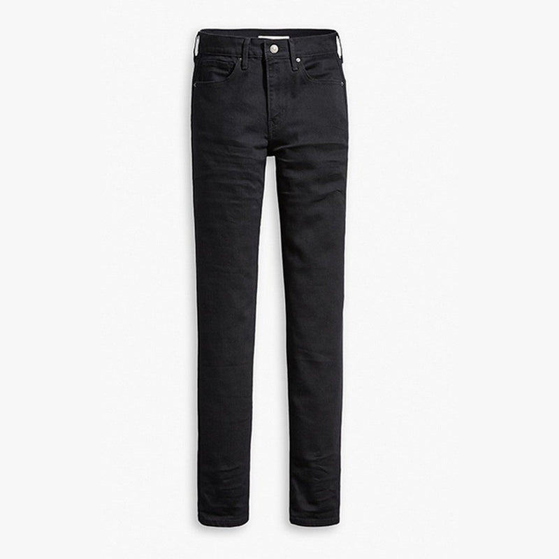 Levi's 724 High Rise Slim Straight ~ Soft Black